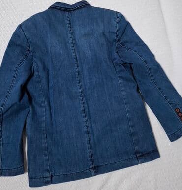 pantalone sa perjem: Denim jacket, 122-128 — 2