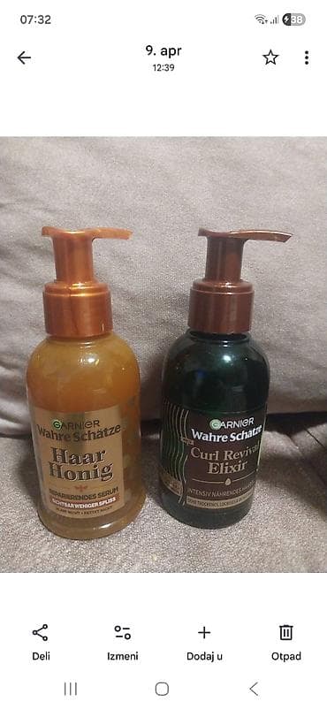 komplet sako i pantalone: Set preparata za negu kose – GLISS i Garnier Sadržaj seta: - — 2