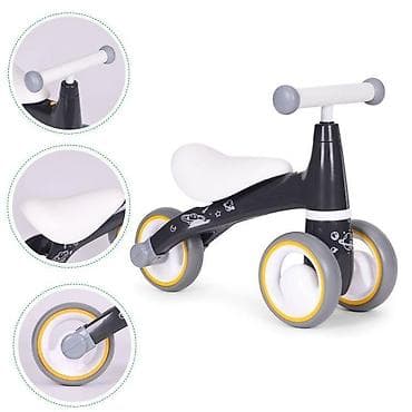 pepco garderoba za bebe: ECOTOYS tricikl guralica za decu – Cosmic (SKU: LB1603 BLACK-250) — 6