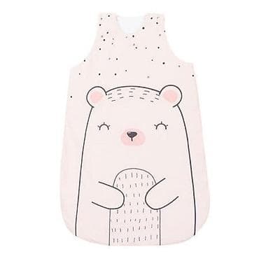 KikkaBoo vreća za spavanje 6–18 m – Bear with me, pink Mekana i