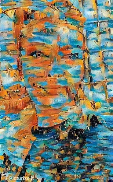 komode sa staklom: Digitalne umetničke portrete – stilizovane transformacije fotografija — 4