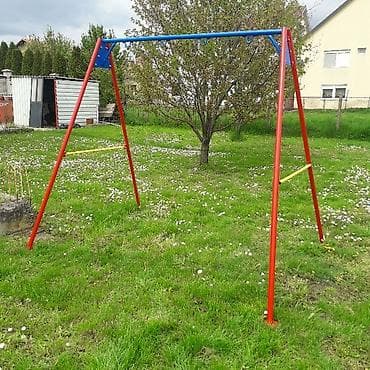 pcelinji vosak za namestaj: Metalna konstrukcija za dečije ljuljaške, pogodna za dvorište, vrtiće — 6