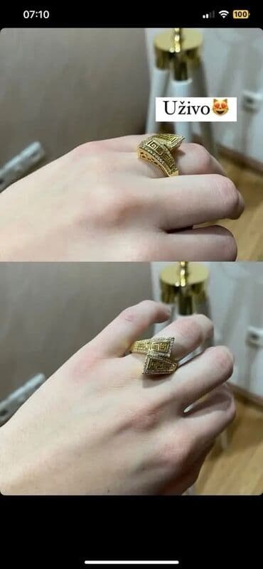 hurem prsten prodaja: Vel:10
Cena:1200din — 2