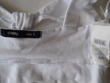 helanke sa trakom oko stopala: S (EU 36), Cotton, Single-colored, color - White — 5