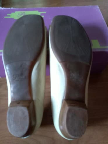 mokasine od prevrnute koze: Ballet shoes, Paar, 37.5 — 6