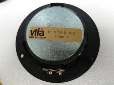 Zvučnici i stereo sistemi: Dynamic-vifa 8 inca=transmisija-delovi -vifa D 19 TD-5; visoki 9,4cm; — 10