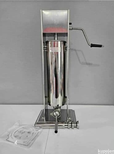 ❗NOVA CENA❗ Ručna punilica za kobasice 7L Punilo za kobasice, sa 4 na lalafo.rs ❗NOVA CENA❗ Ručna punilica za kobasice 7L Punilo za kobasice, sa 4