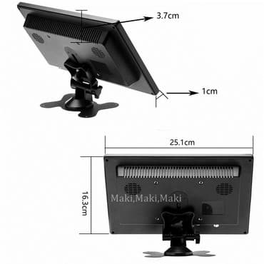 zastita od sunca za auto za decu: Monitor 10.1 inča - Video nadzor - TV - Auto Multimedija Podržava MP5 — 4