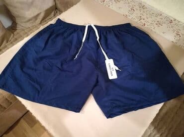 pantalone za punije: Šorc, 7XL (EU 66), bоја - Tamnoplava, Poliester — 1