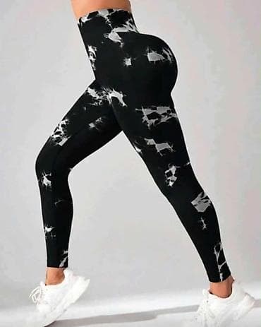 Lične stvari: Ženske sportske helanke – tie-dye print 2 kom po jednoj ceni - Model — 5