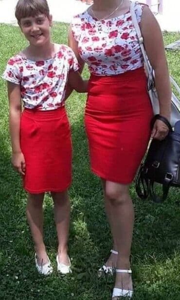 haljina 10: Haljine za mame i devojcice - rade se u velicinama od 1 do 12, i za — 24