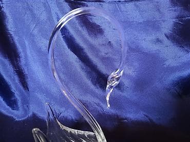 kristalno staklo: Murano nov labud,rucni rad 1960g +. Murano nov labud,perfektan tezak — 9