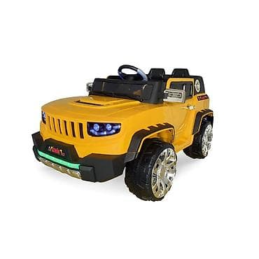 džip na akumulator: Džip na baterije Iznik 12V RC – žuti Električni džip za decu sa 12V — 1