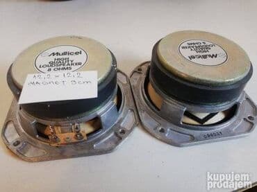 Audio: -basovi 10 inca; 130w; 8 oma ispravni, vesanja za zamenu=70e/par — 11