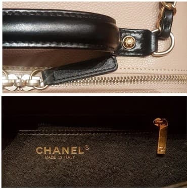 parke sa prirodnim krznom: Shoulder bag, Chanel, Material: Leather — 3