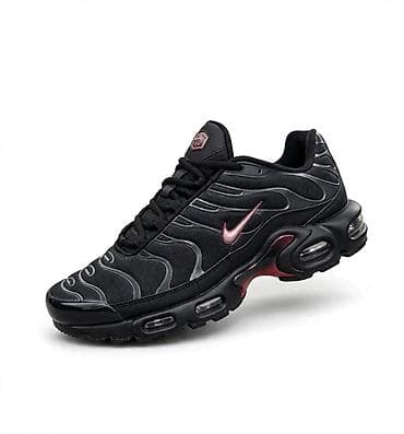 dune papuce: Nike Air Max Plus (TN) patike – crno/roze izdanje - Gornjište — 1