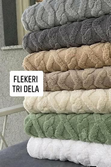 Flekeri – komplet od tri dela U kompletu 70x70 150x70 200x70cm 3500