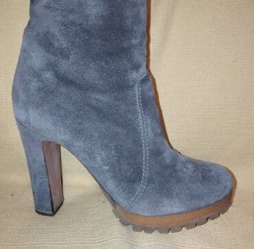 bajkerske čizme: High boots, 39 — 8
