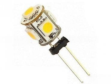 G4 LED sijalica – 5 SMD - Tip grla: G4 (2 pina) - LED: 5 x SMD čipova