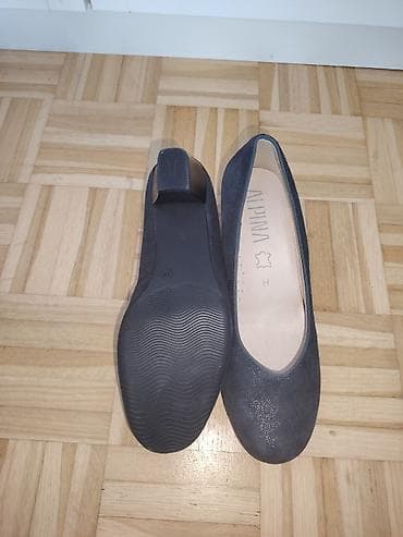 kožne cizme: Alpina ženske salonke, tamnoplave boje. UG 24cm - Model: klasične — 3