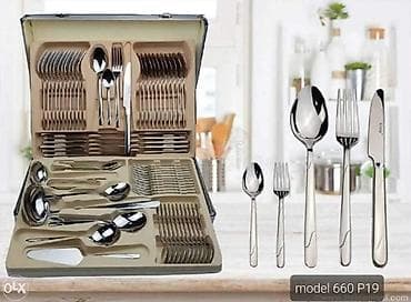 kristalni set za viski: Set escajga od nerđajućeg čelika – više modela (model 635 P19, model — 4