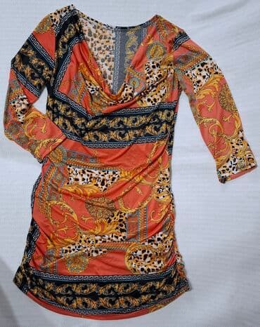 odeća: S (EU 36), color - Multicolored, Cocktail, Other sleeves — 2