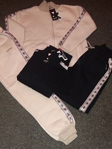 muška jakna za zimu: Guess, S (EU 36), Sa ilustracijom, bоја - Crna — 1