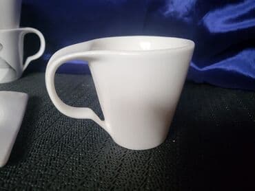 solje za caj: Vintaz,nove roland,nemacke solje za kafu. Solje pun porcelan — 10