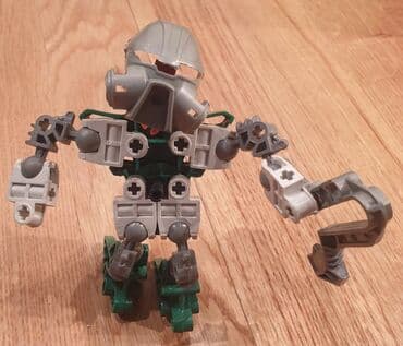 robot na daljinski dexy co: Lego bionicle robot sa oruzjem. Paše sjajno i sa legom. odgovaraju — 1