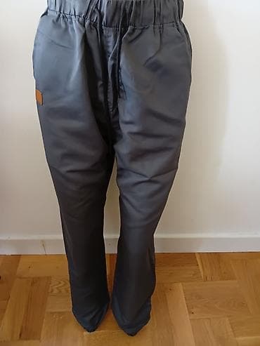 tasne mona: Muške radne pantalone – modeli sa gumom u struku - Materijal: čvrsta — 1