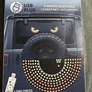 Auto delovi: LED nalepnice “Devil’s Eye” za automobil – USB - Dekorativne LED — 3