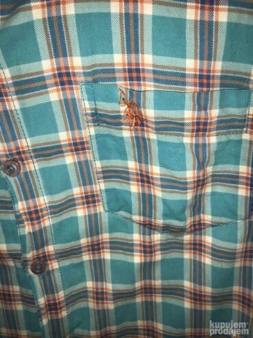 Radna odeća: Original U. S. Polo kosulja S/ M 100% cotton ramena 45cm, duzina — 2