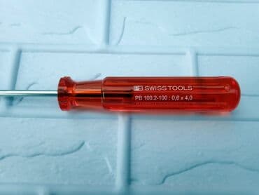 alati za klima uredjaje: Srafcigeri Swiss Tools novi. PB 100.4-0x6,5 cena 4evra PB — 12