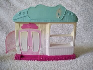 slauf za bebe sa krovom: Shopkins poslastičarnica
Poklopac se skida 
Očuvana
C — 4