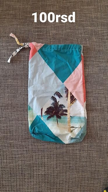 dejvid dzons torbe prodaja: Torba/vrećica na zatezanje sa letnjim printom - Materijal: tanki — 2