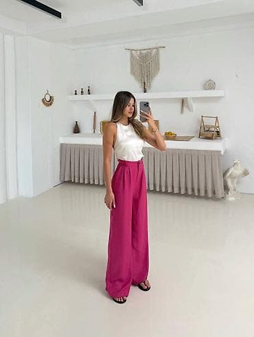 lanac za pantalone: Lanene pantalone🌿
2S 2M L XL
1700dinara(prodaja na paket ) — 6