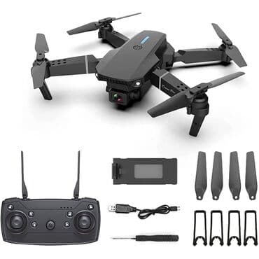 daljinski za fox tv cena: Dron E88 pro 4k HD kamera + 2 baterije Dron E88 pro sa HD kamerom — 1