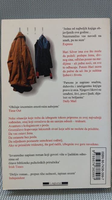 lesi se vraca kuci laguna: Covek i decak, toni parsons; izdavac: laguna 2006; str.317 — 2