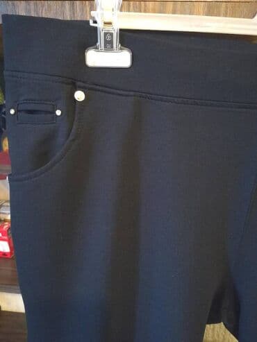 debele helanke za zimu: 6XL (EU 52), Normalan struk, Ravne nogavice — 6