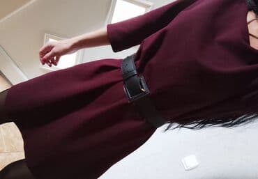 shooter haljine 2023: Zara S (EU 36), color - Burgundy, Other sleeves — 5