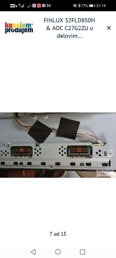 filter za usisivac aquafilter 1500: FINLUX 32FLD850H – delovi: - Main board: 17MB45M-3 - Power board — 8