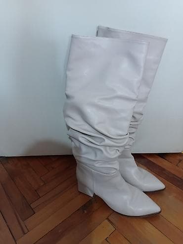 Čizme: Čizme, 39, bоја - Bela — 2