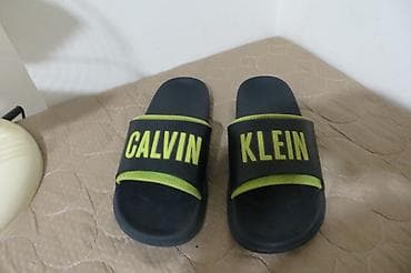 christian dior papuce: CALVIN CLEIN br 44 bez mana potpuno ocuvane kvalitetne papuce sa malim — 2