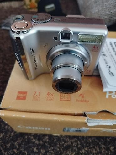 TV & Video: Canon PowerShot A560 digitalni fotoaparat - Senzor 7.1 megapiksela - — 7