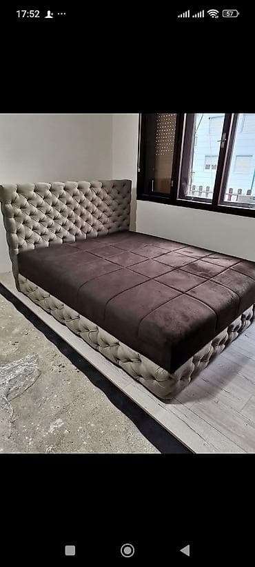 uzdignuti kreveti: Boxspring krevet sa uzglavljem – moderni dizajn i udobnost - Tip — 9