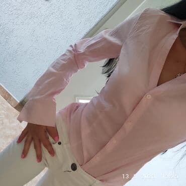 Košulje: H&M kosulja nezno roze s,nova — 2