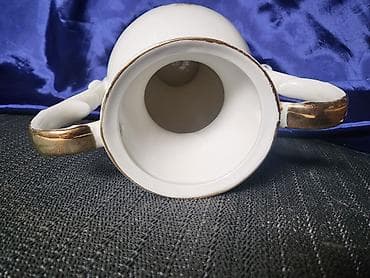 mojca trosed cena: Vaza 70te Zajecar porcelan. Vaza porcelanska perfektna,pozlata — 8