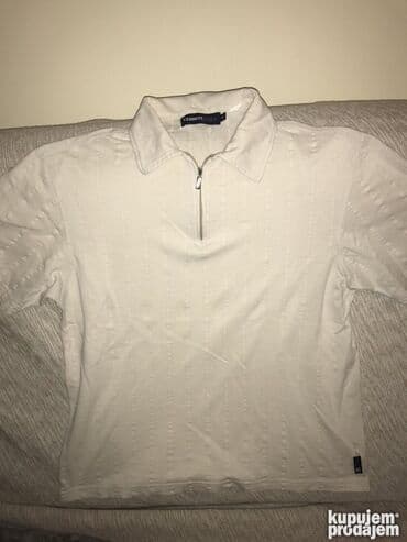 Kape i aksesoari: Original CERRUTI jeans majica M 100% cotton Ramena 47cm duzina — 1