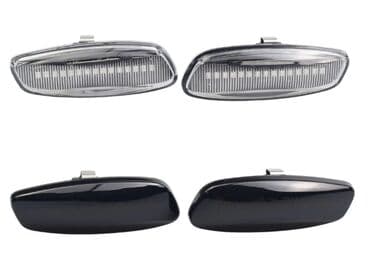 tuning oprema za auto: Dynamic migavci Citroen C3 C4 C5 DS3 DS4 Peugeot 2 Staklo - boja crna — 2
