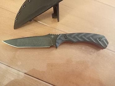 Fiksni nož TOOR Mullet - Oštrica: geometrija tipa tanto sa